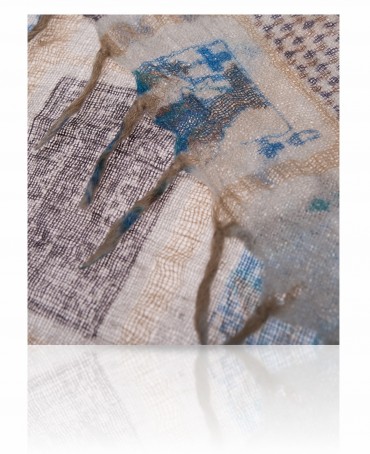 Палантин Женский W-CARDS/BLUE